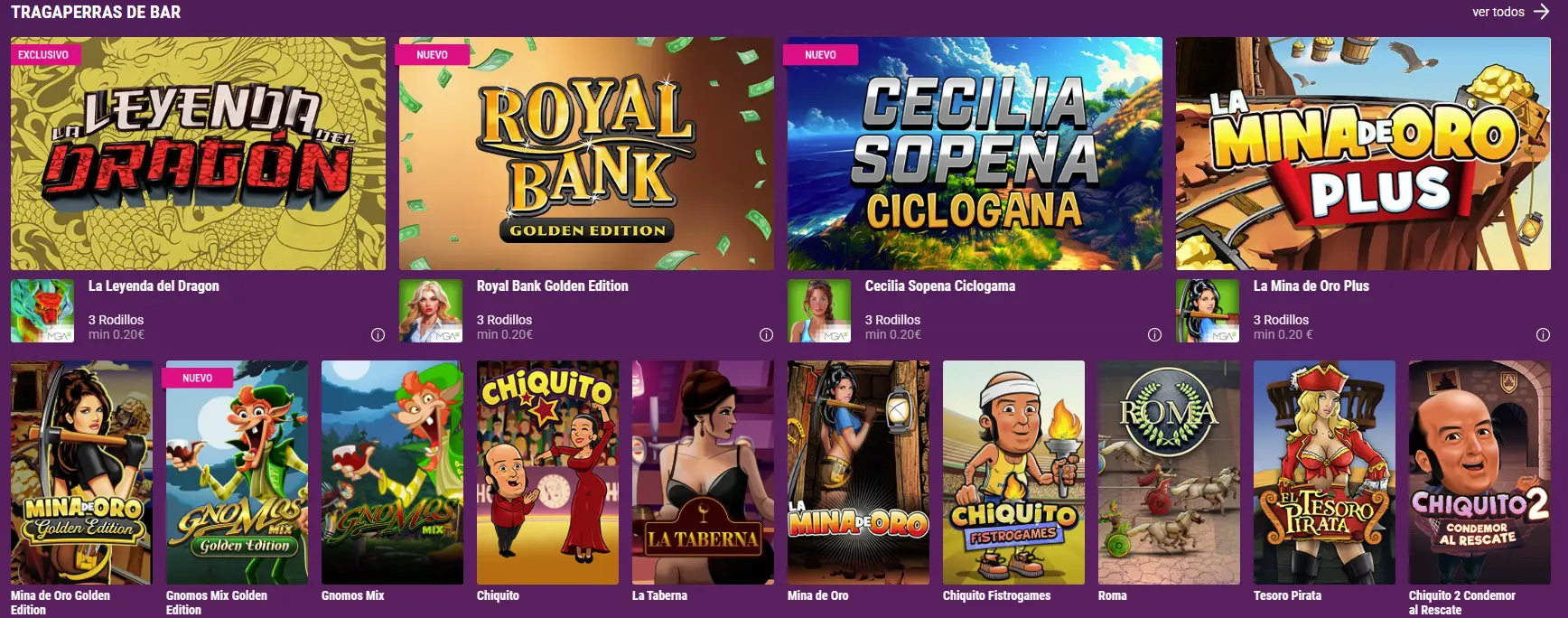 GoldenPark Casino juegos de grandes victorias