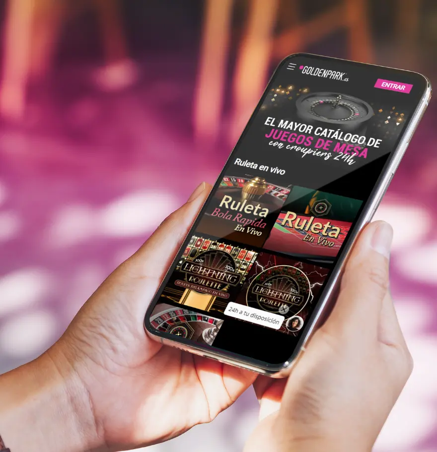 GoldenPark Casino la mejor aplicación móvil